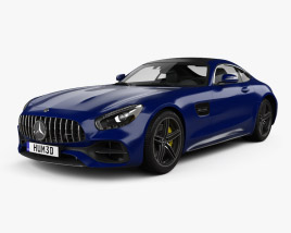 Mercedes-Benz AMG GT C coupe 2019 3D model
