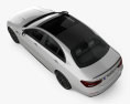 Mercedes-Benz E级 AMG S 轿车 2020 3D模型 顶视图