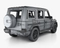 Mercedes-Benz G-class (W463) AMG with HQ interior 2022 3d model