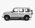 Mercedes-Benz Clase G (W463) AMG con interior 2019 Modelo 3D vista lateral