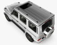 Mercedes-Benz G 클래스 (W463) AMG 인테리어 가 있는 2022 3D 모델  top view