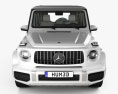 Mercedes-Benz G-Клас (W463) AMG з детальним інтер'єром 2022 3D модель front view