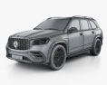 Mercedes-Benz GLS级 AMG US-spec 2021 3D模型 wire render