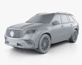 Mercedes-Benz GLS级 AMG US-spec 2021 3D模型 clay render