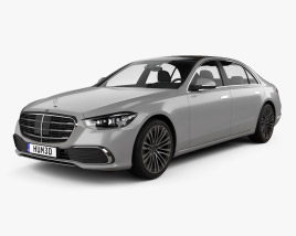 Mercedes-Benz S-class (V223) LWB  2022 3D model