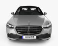 Mercedes-Benz S级 (V223) LWB  2021 3D模型 正面图