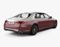 Mercedes-Benz S 클래스 Maybach 2022 3D 모델  back view