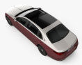 Mercedes-Benz S级 Maybach 2021 3D模型 顶视图