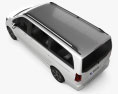 Mercedes-Benz EQV 2022 3D模型 顶视图