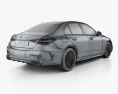 Mercedes-Benz C级 AMG-line 轿车 2018 3D模型