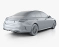 Mercedes-Benz C级 AMG-line 轿车 2018 3D模型