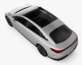 Mercedes-Benz EQS AMG-Line 2022 3D模型 顶视图