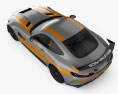 Mercedes-Benz AMG GT4 2021 3D模型 顶视图