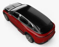 Mercedes-Benz Maybach EQS SUV 2022 3D模型 顶视图