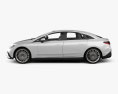 Mercedes-Benz EQE AMG Line Edition 1 2022 3D模型 侧视图