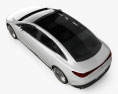 Mercedes-Benz EQE AMG Line Edition 1 2022 3D-Modell Draufsicht