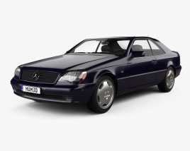 Mercedes-Benz CL级 1998 3D模型