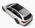 Mercedes-Benz C级 All-Terrain 2021 3D模型 顶视图