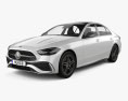 Mercedes-Benz C级 e AMG-line 2021 3D模型