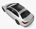 Mercedes-Benz C级 e AMG-line 2021 3D模型 顶视图
