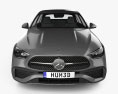 Mercedes-Benz C级 L AMG-line 2021 3D模型 正面图
