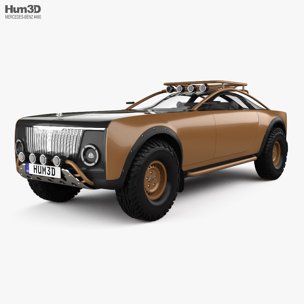 Mercedes-Benz Project Maybach 2021 3D模型