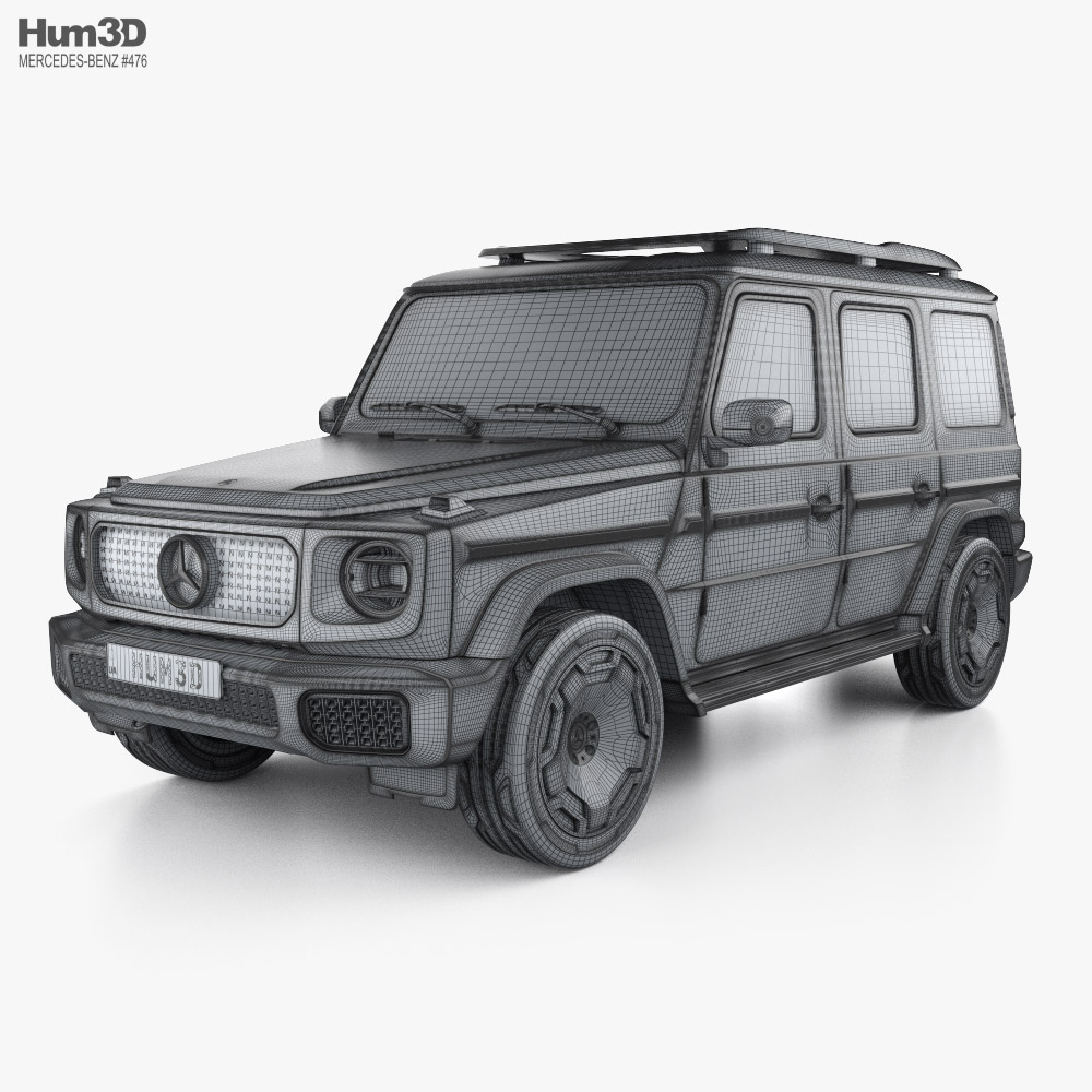 Mercedes-Benz EQG 2022 Modelo 3D - Vehículos on Hum3D