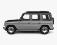 Mercedes-Benz EQG 2022 3D 모델  side view