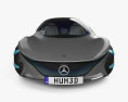 Mercedes-Benz Vision AVTR avec Intérieur 2020 Modèle 3d vue frontale