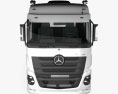 Mercedes-Benz Actros Tractor Truck BR-spec 3-axle 2015 3d model front view