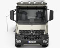 Mercedes-Benz Arocs Nomadism Navigator F II with HQ interior 2022 3D 모델  front view