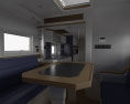Mercedes-Benz Arocs Nomadism Navigator F II with HQ interior 2022 3D модель