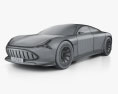 Mercedes-Benz Vision AMG 2022 Modèle 3d wire render