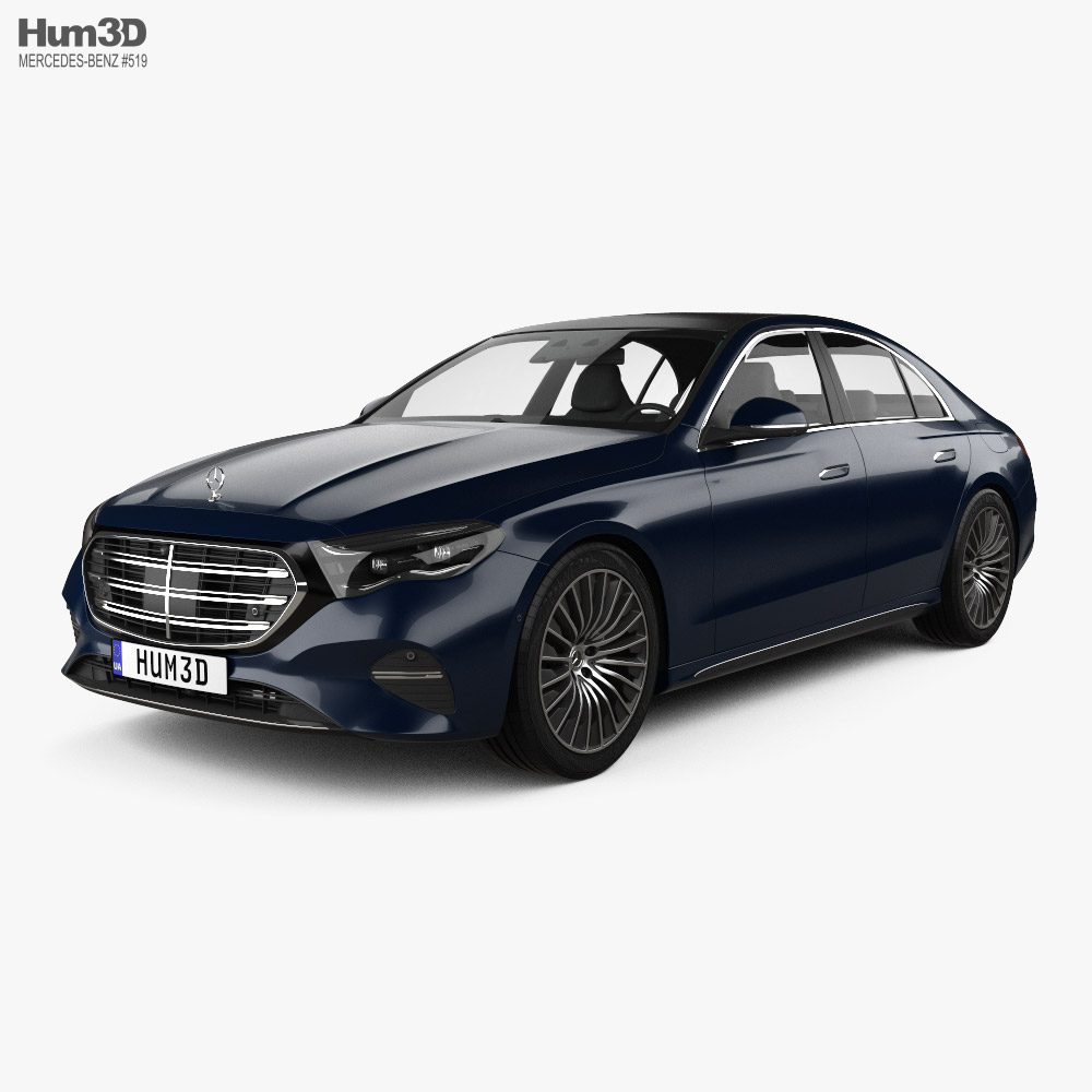 Mercedes-Benz E-class sedan e Exclusive Line 2024 3D model
