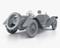 Mercer 35R Raceabout 1910 3d model