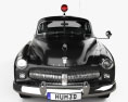 Mercury Eight Coupe Polizia 1949 Modello 3D vista frontale