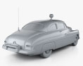 Mercury Eight Coupe Polizia 1949 Modello 3D
