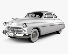 3D model of Mercury Eight Coupe 1949