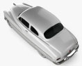 Mercury Eight Coupe 1949 Modello 3D vista dall'alto