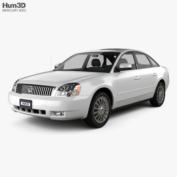 Mercury Montego 2007 3D模型