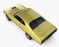 Mercury Montego Coupe 1970 3D-Modell Draufsicht