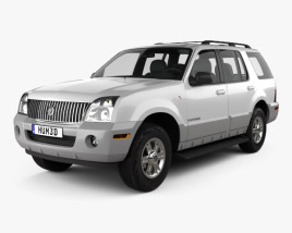 Mercury Mountaineer 2005 3D model
