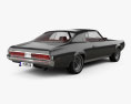 Mercury Cougar XR-7 with HQ interior 1969 3d model back view