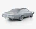 Mercury Cougar XR-7 带内饰 1969 3D模型