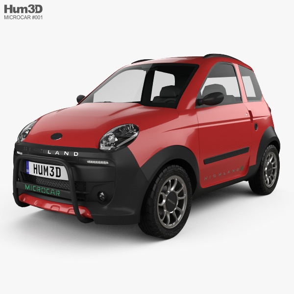 Microcar M.Go Highland X 2019 3D model