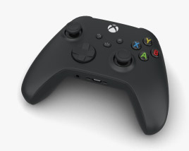 Microsoft Xbox Series X 游戏控制器 3D模型