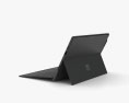 Microsoft Surface Pro 7 Nero Modello 3D