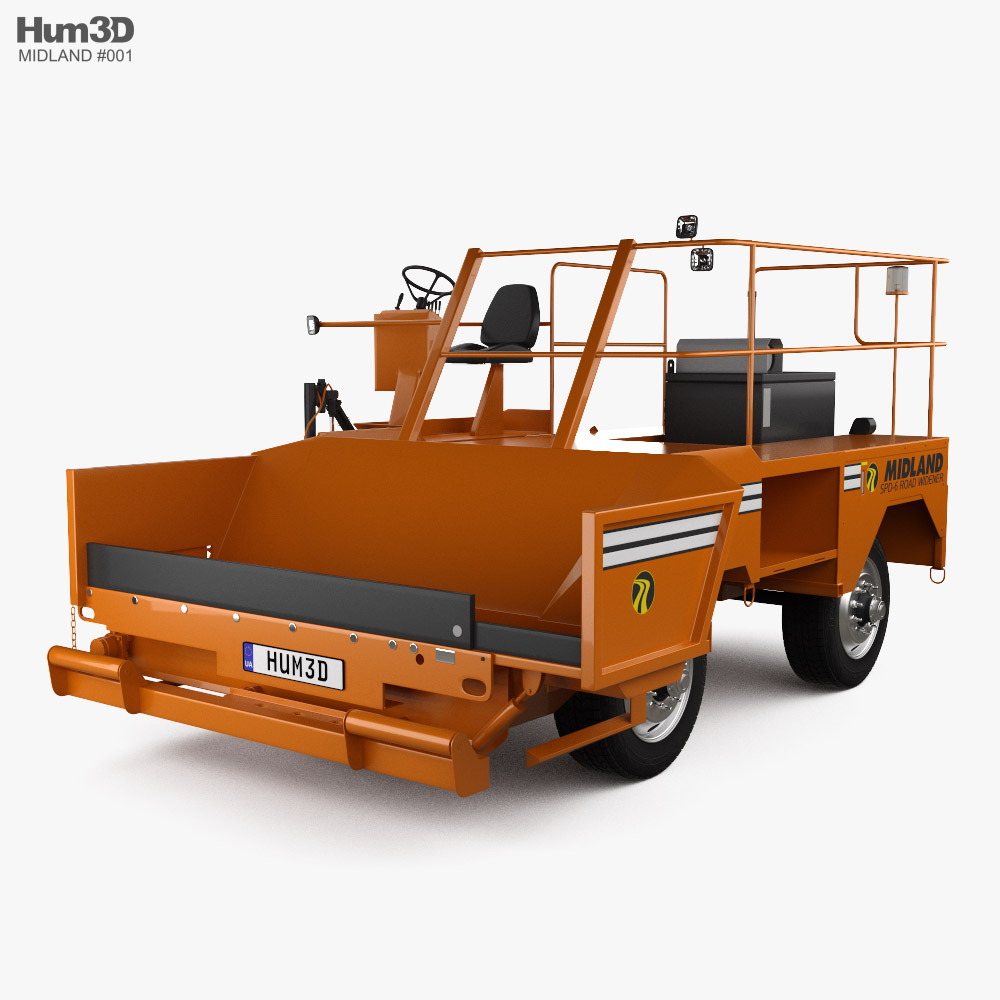 Midland SPD-6 Road Widener 2022 3D模型