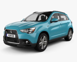 Mitsubishi ASX 2011 3D model