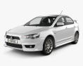 Mitsubishi Lancer sedan 2014 3d model